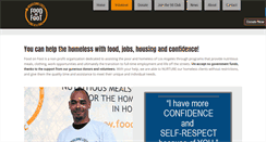 Desktop Screenshot of foodonfoot.org